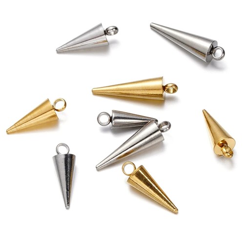 10pcs stainless steel cone - 10pcs,