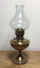 Antique DUPLEX Oil / Electric Lamp: PLEASE READ DESCRIPTION