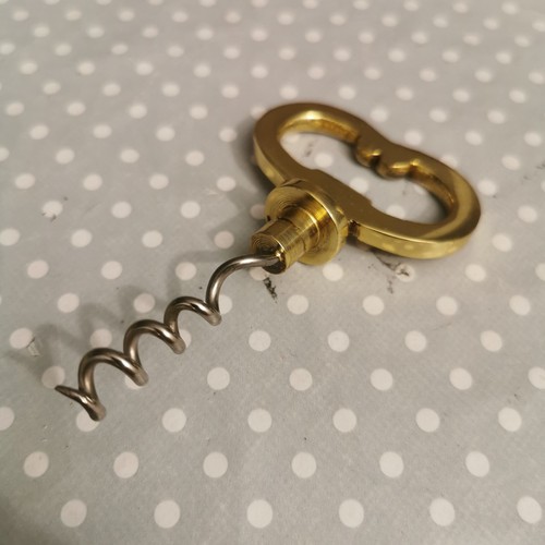 Vintage hand twisted - hand, brass