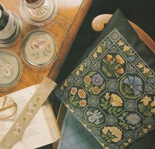 Art Nouveau Cushion Flower