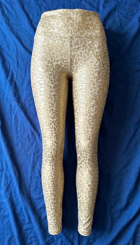 High waisted gold - high, leopard