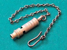 Original ~ Metropolitan Police Whistle ~ 1920's/30's ~ Hudson & Co ~ Birmingham