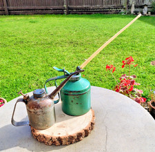 Vintage Wesco and Braime Leeds Oil Cans Oilers