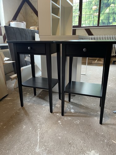 Ikea hemnes solid wood - solid, bedside