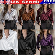 2026 NEW Women Satin Shirt