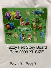 In The Night Garden Feltastic Fuzzy Felt XL SIZE *Rare* 2009 Inc 19 Fuzzy felt 