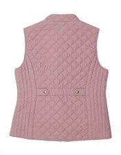 JOULES Womens Quilted Gilet UK 16 Large  Pink Polyester AG01