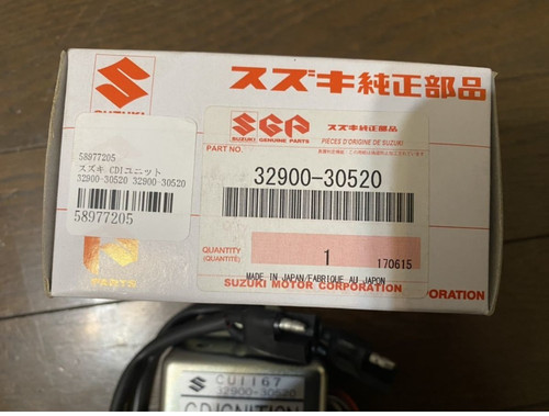 Nos genuine suzuki cdi unit - genuine,