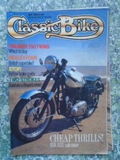 Classic Bike Magazine 1989