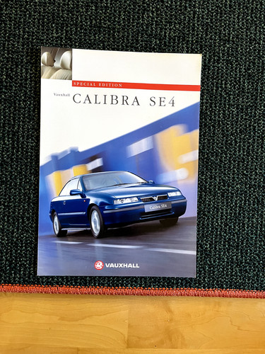 Vauxhall calibra se4 - vauxhall,