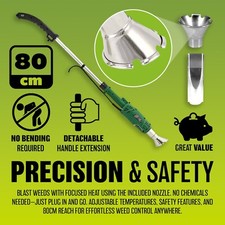 2 IN 1 ELECTRIC WEED BURNER