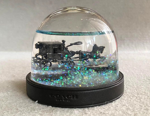 Coach snow dome - coach, globe