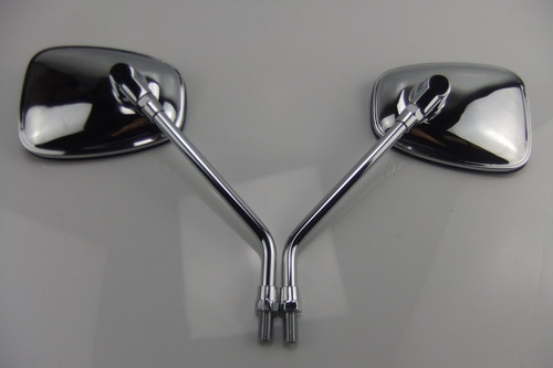 Chrome mirrors for honda - 2x,