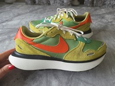 NIKE PHOENIX WAFFLE 'CHLOROPHYLL SAFETY ORANGE' TRAINERS LADIES SIZE UK7.5 EUR42