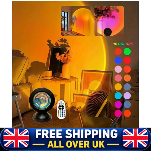 Sunset lamp projection - lamp, 16