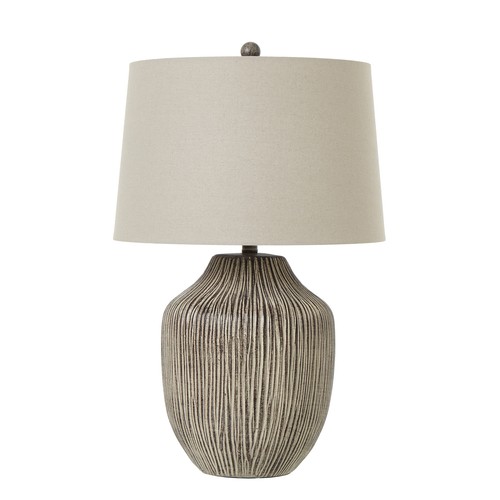 Buffet table lamp stone effect - stone,
