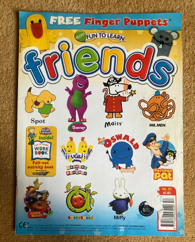 Friends magazine barney - no, 57