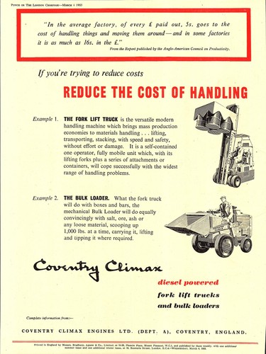 1953 advert for coventry - advert, 'coventry