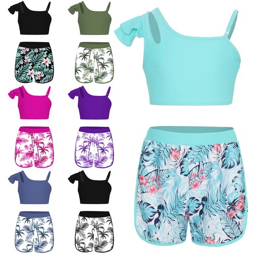 Girls 2pcs swimwear sun - girls,
