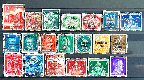 German classic stamps lot of - -,