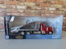 New-Ray Long Hauler Collection Peterbilt 379 Transporter Truck 1:32 Scale Model