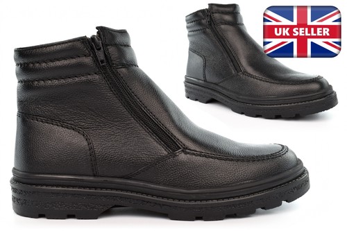 Mens leather boots - leather,