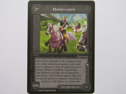 Horse lords middle earth - lords,