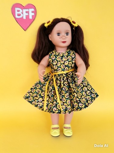 Dolls clothes daisy tea - clothes-,