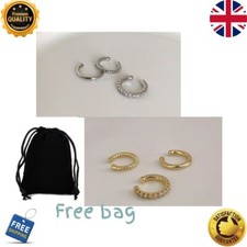 3pcs Set EAR CUFF SILVER