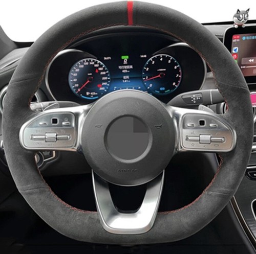 Alcantara steering wheel cover - steering,