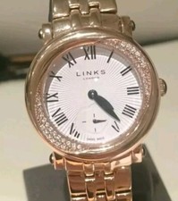 Links Of London Kindred Soul Ladies Watch Bnwt Rose Gold 6010.1733 Crystal