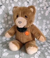 RARE Vintage Teddy - Voice Recorder - Talks  Copies - Mouth/Eyes Moving - 18"