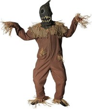 MASK WITH COSTUME SCARECROW
