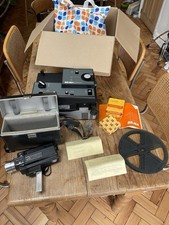 Bell And Howell Super 8 Camera And Silma S211 Projector And Certification + Film