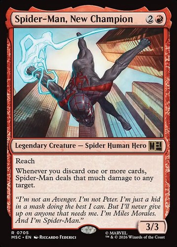 Mtg spider man new - ~, champion