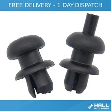 2x rear shelf support clips