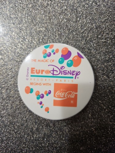 Vintage euro disney coca cola - euro,