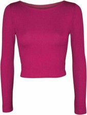 Ladies Crew Neck Long Sleeve