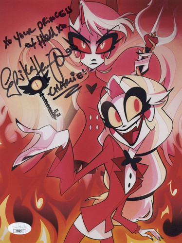 Erika henningsen signed hazbin - henningsen,