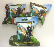 3 x Minecraft Hangers Series 2