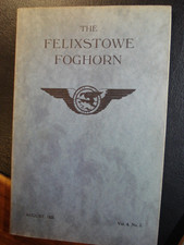 RAF Felixtowe Journal 1932 British Suffolk Military History Flying Boat RNAS