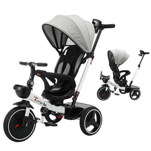 Baby stroller tricycle ride - tricycle,