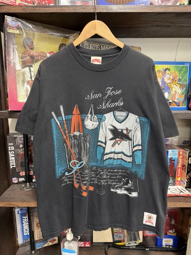 Vintage san jose sharks nutmeg - vintage,