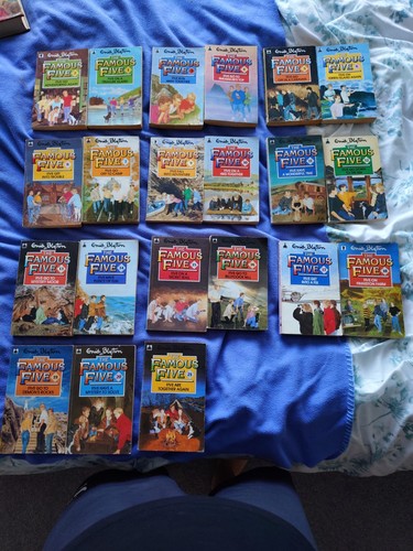 Famous five matching covers - famous,