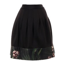 Ted Baker Black Pleated Skirt
