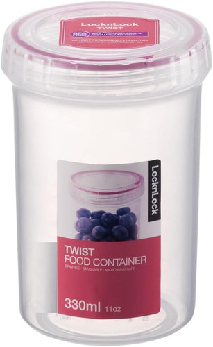 Twist round 330ml - 330ml, airtight