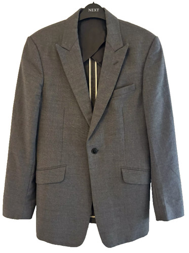 Reiss mens grey suit jacket - suit,