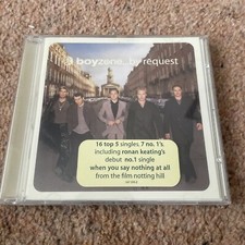Boy zone By Request Cd Signed By Ronan Keating