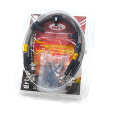 HEL BRAIDED BRAKE LINES HOSES FOR TOYOTA LAND CRUISER LJ70 2.4TD 84-93