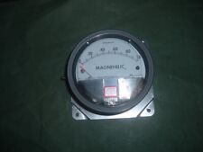 DWYER INSTRUMENTS MAGNEHELIC  2000-1KPA GAUGE/GAGE WITH BACKING PLATE USED RIG